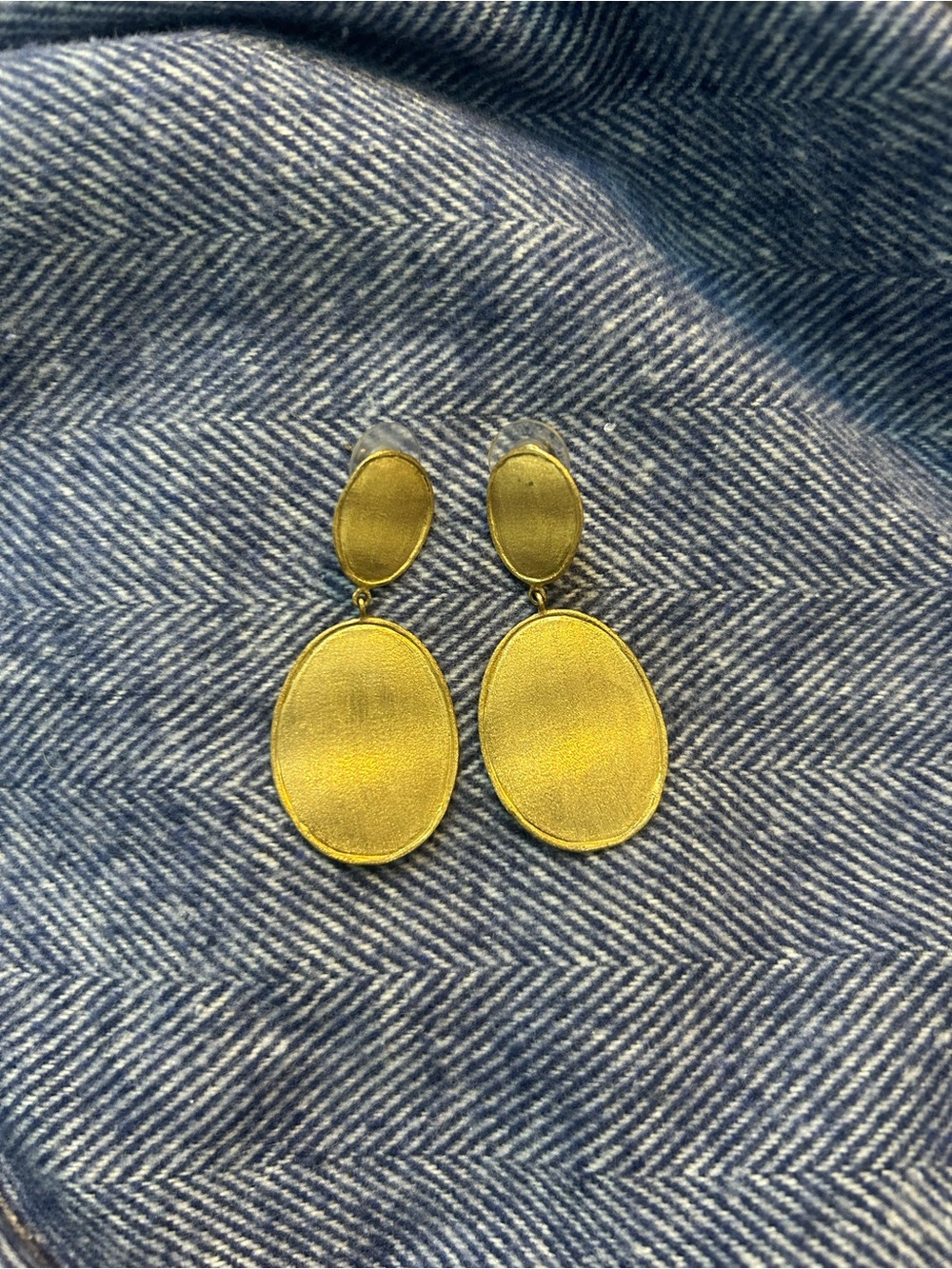 Fun and Flirty Gold Tone Earrings